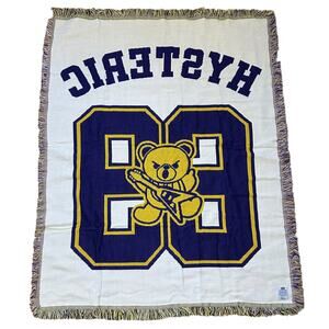 Hysteric Glamour Woven 69 Bear Blanket Made In the USA